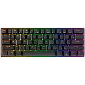 ROYAL KLUDGE RK61 Black Gaming Keyboard Red switch