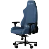 LORGAR Ace 422, Gaming chair, Anti-stain durable fabric, 1.8 mm metal frame, multiblock mechanism, 4D armrests, 5 Star aluminium base, Class-4 gas lift, 75mm PU casters, Blue