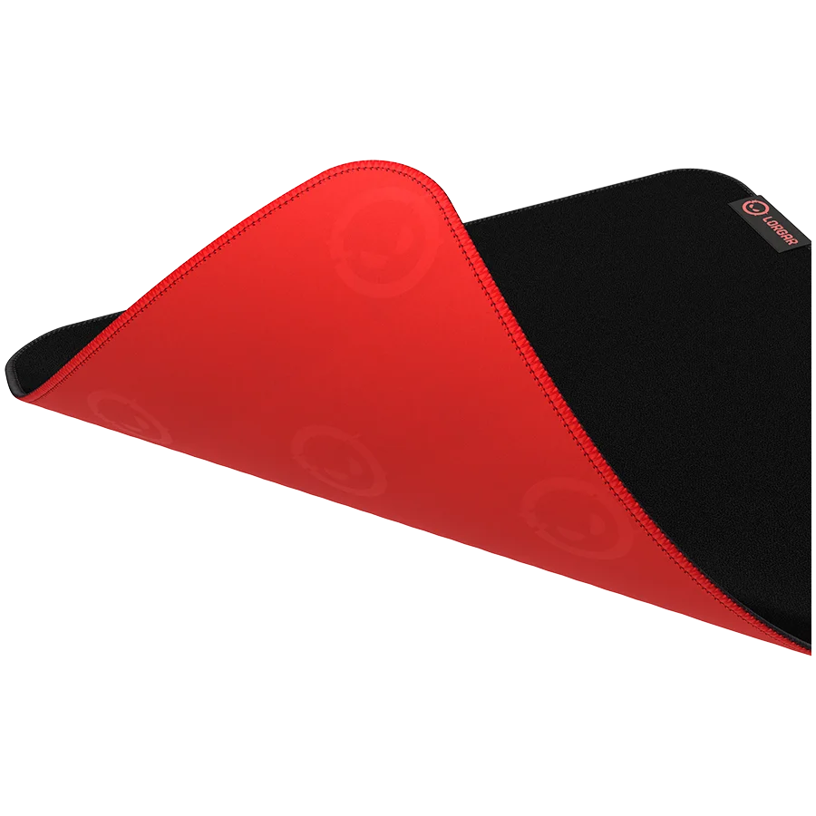 Lorgar Main 323, Gaming mouse pad, Precise control surface, Red anti-slip rubber base, size: 360mm x 300mm x 3mm, weight 0.21kg