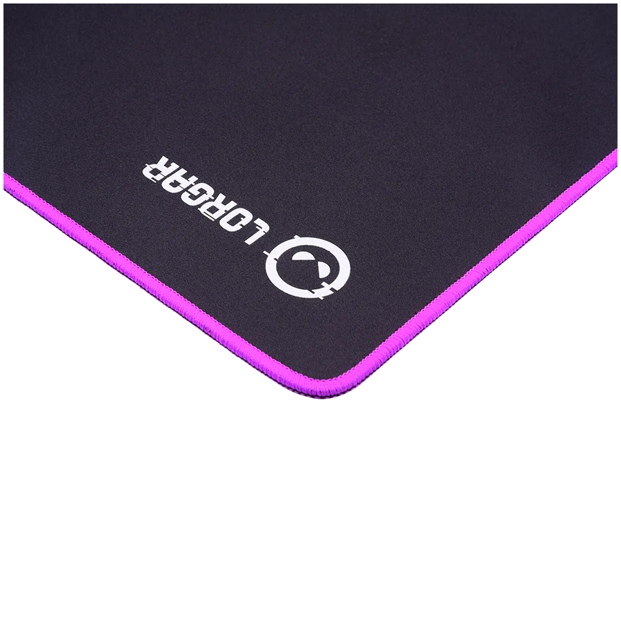 Lorgar Main 315, Gaming mouse pad, High-speed surface, Purple anti-slip rubber base, size: 500mm x 420mm x 3mm, weight 0.39kg