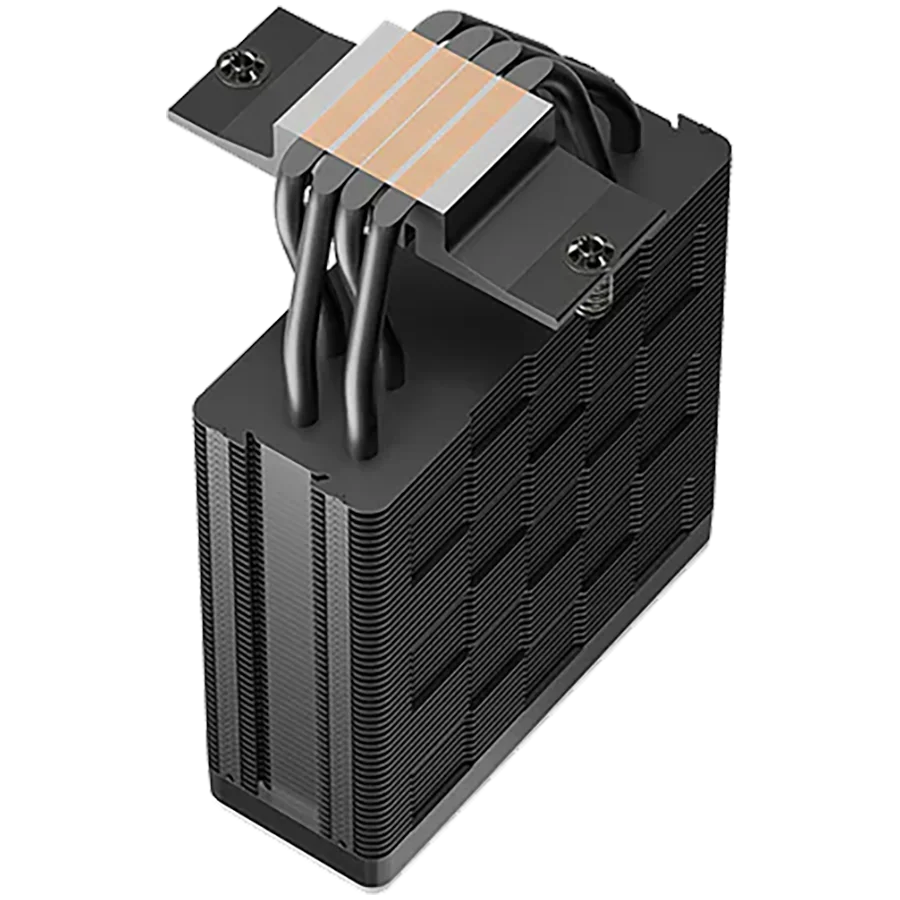 DeepCool AG400 BK ARGB V2, CPU Air Cooler, 1x120mm ARGB PWM Fan, ARGB Top Cover, TDP 220W, 4 Heatpipes, Black, LGA1851/1700/1200/115x, AMD AM5/AM4, 125x92x154 mm(LxWxH), 2Y, R-AG400-BKAMMN-GJD
