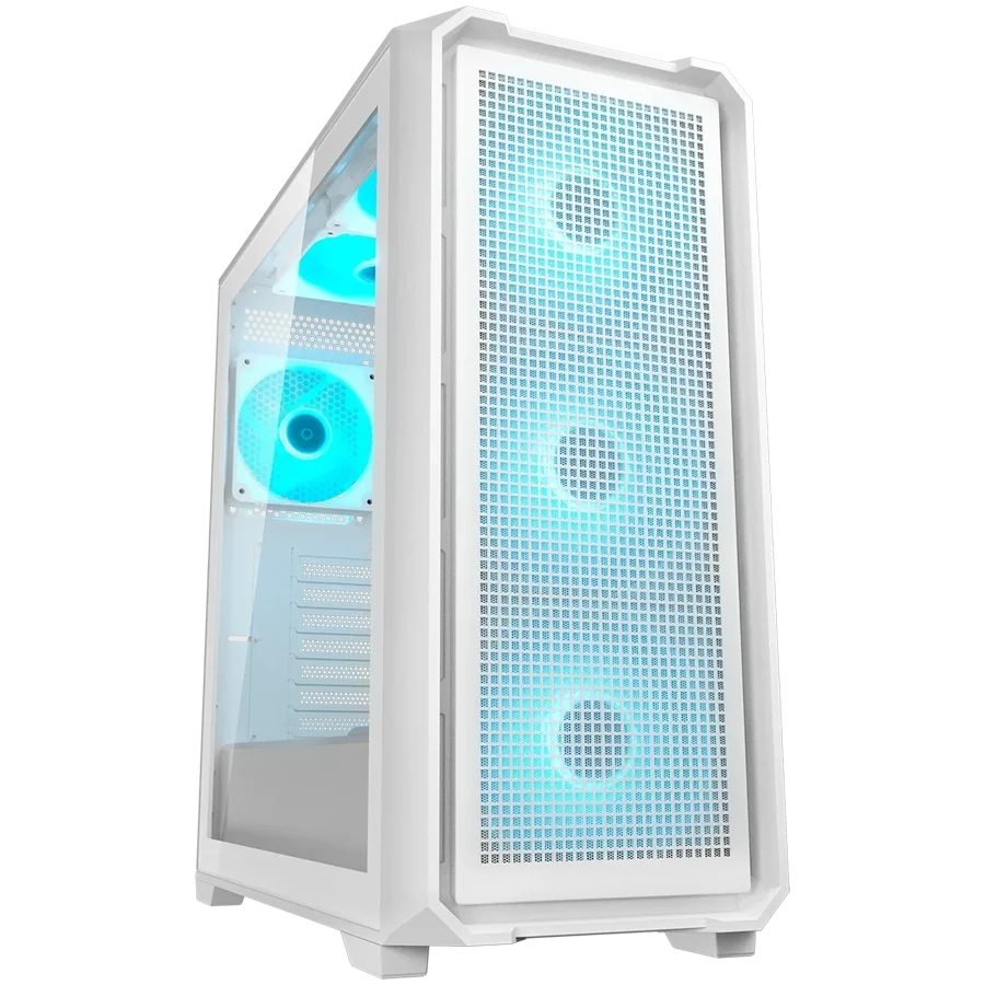 COUGAR MX600 Air Pro PC Case, Mid Tower, White