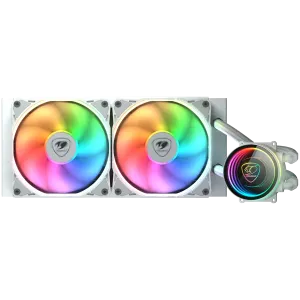 COUGAR POSEIDON ELITE ARGB 240 White AiO Liquid Watercooling