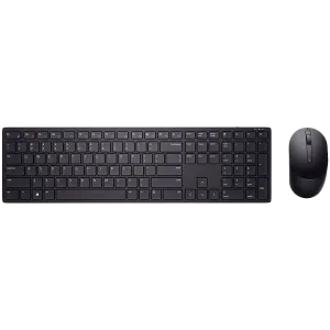 Dell Pro Wireless Keyboard and Mouse - KM5221W - US International (QWERTY) - Black