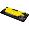 LORGAR KBP7075W, Wireless 75% Mechanical Gaming Keyboard Pro, Black/yellow, EN layout