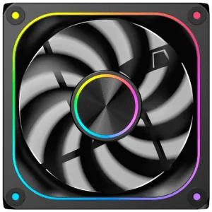 Infinity J22A EN49811 (BK, 3PCS J22A PWM Fans, ARGB & PWM Remote Control Box, A Logo Color Box)