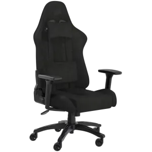 CORSAIR TC100 RELAXED Gaming Chair, Fabric - Black