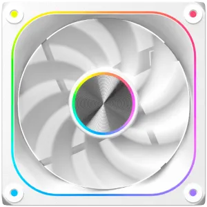 Infinity J22A Arctic Reverse EN49842 (WH, 3PCS J22A PWM Fans, ARGB & PWM Remote Control Box, A Logo Color Box)
