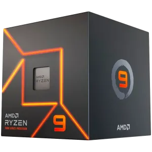 AMD CPU Desktop Ryzen 9 12C/24T 7900 (5.4GHz Max Boost,76MB,65W,AM5) box, with Radeon Graphics