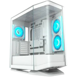 COUGAR FV270 RGB PC Case, Mid tower, White