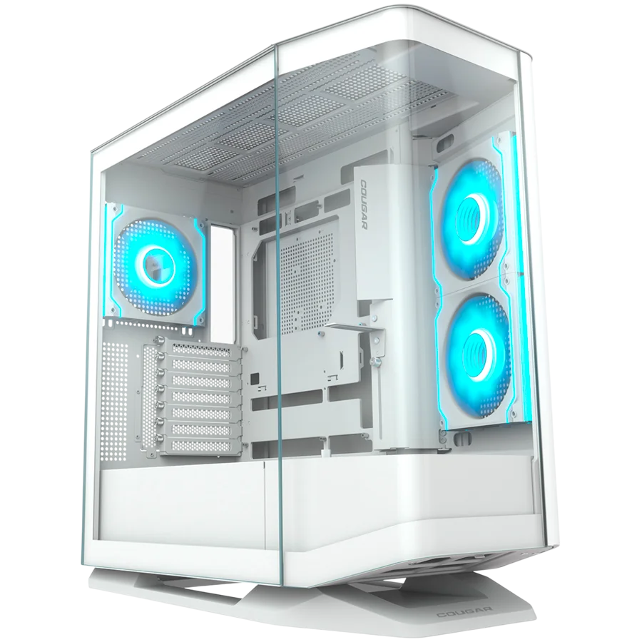 COUGAR FV270 RGB PC Case, Mid tower, White