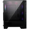 MSI MAG FORGE 120A AIRFLOW, Mid-Tower, ATX/M-ATX/ITX, 2x USB 3.2 Gen 1 Type-A, 1x Audio/1x Mic, LED On/Off Button, ARGB Hub, 6x 120mm ARGB Fans, Mesh Panel, 4mm Tempered Glass