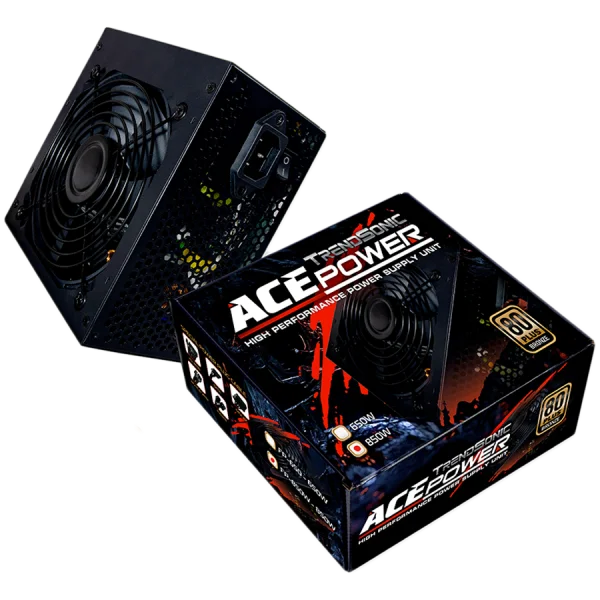 FP-850W 80 PLUS Bronze certified high performance power supply Efficiency 20%Load=82% / 50%Load=85%/ 100%Load=82%Ultra-quiet ,120mm fan, 0.97 Active Power Factor Correction +12V Single Rail Design