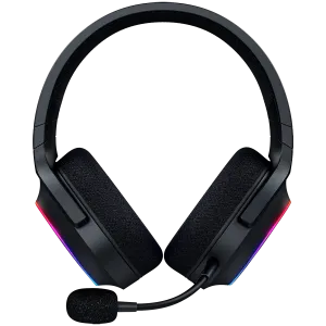 Razer Barracuda X Chroma, Gaming Headset, Black, Oval Ear Cushions, 2.4 GHz Wireless / Bluetooth, Breathable Fabric with Memory Foam Cushions, Detachable Razer™ HyperClear Cardioid Mic, 7.1 Surround sound: Only available on Windows 10 64-bit (or higher)