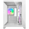 COUGAR FV150 Mini RGB PC Case, Mid tower, White
