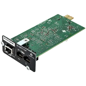 Vertiv 10/100 Mbit Ethernet SNMP, Device Web Page, with MIB and configuration cable