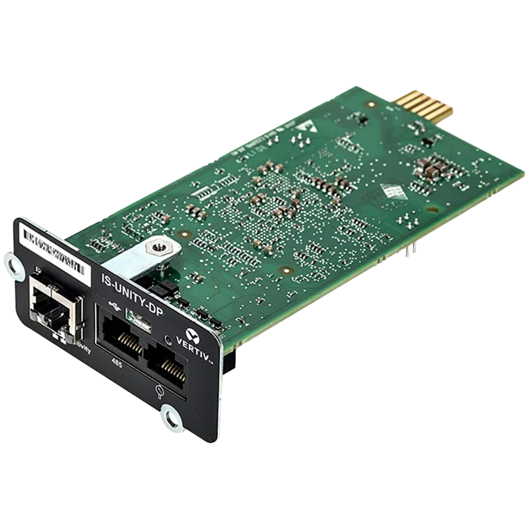 Vertiv 10/100 Mbit Ethernet SNMP, Device Web Page, with MIB and configuration cable