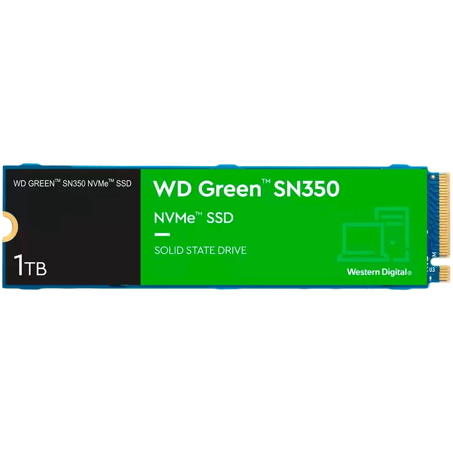 SSD WD Green (M.2, 1TB, PCIE GEN3)
