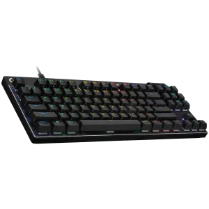 LOGITECH PRO X TKL RAPID Gaming Keyboard  - BLACK - US INT'L - USB - EMEA28i-935 - LINEAR