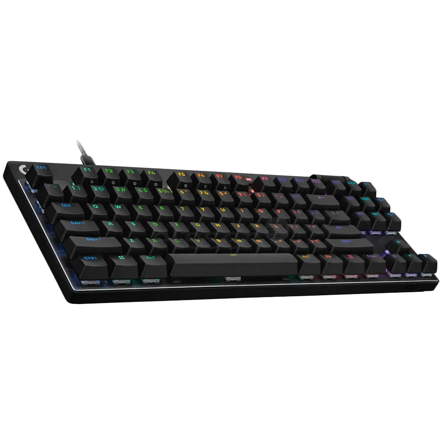 LOGITECH PRO X TKL RAPID Gaming Keyboard  - BLACK - US INT'L - USB - EMEA28i-935 - LINEAR