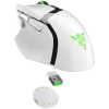 Razer Basilisk V3 Pro White, Wireless Gaming Mouse, True 30000 dpi, Focus Pro 30K Optical Sensor, Gen-3 Optical Mouse Switches, 11 programmable buttons, Razer Speedflex Cable USB Type C, 90-million Clicks