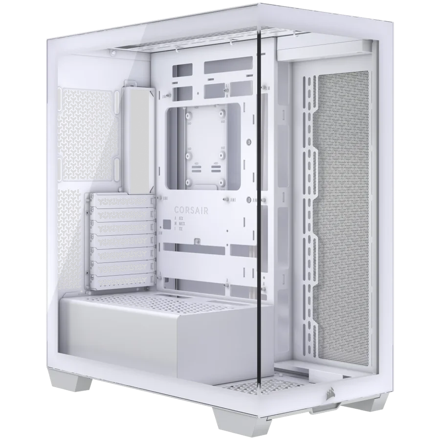 Corsair 3500X Tempered Glass Mid-Tower, White Corsair 3500X Tempered Glass Mid-Tower, White