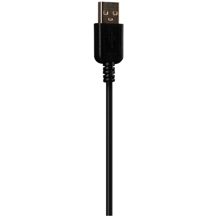 Edifier K800 USB Over-Ear Headphones, 40mm Drivers, Noise-Cancelling Microphone, Inline controls, Black