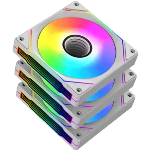 Infinity G20A Arctic (3PCS G20A Fans, ARGB MB SYBC Control Box & Remote Controller, Color Box)