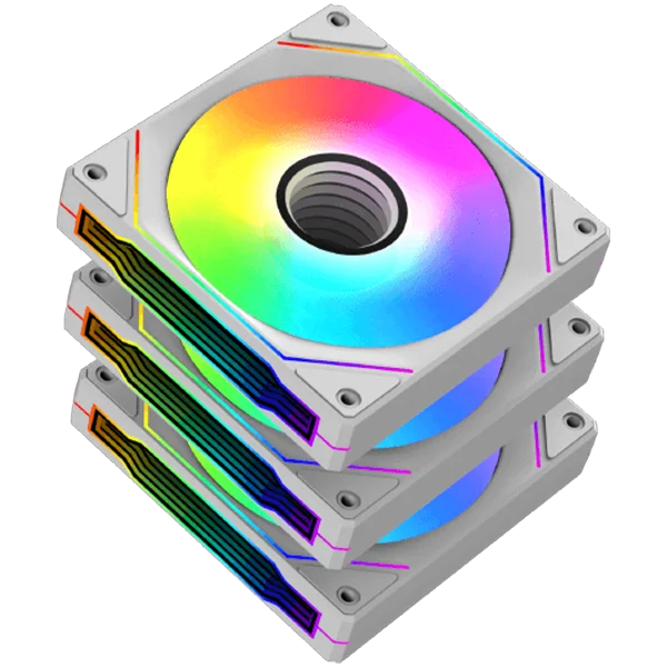 Infinity G20A Arctic (3PCS G20A Fans, ARGB MB SYBC Control Box & Remote Controller, Color Box)