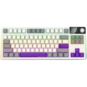 LORGAR KBP70TKLW, Wireless TKL Mechanical Gaming Keyboard Pro, Beige, EN layout