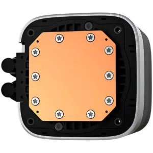 DeepCool LP240, 240mm CPU Liquid Cooler, 2x120mm ARGB PWM Fans, Dot-matrix Screen, Anti-Leak Technology, Black, LGA1851/1700/1200/1151/1150/1155, AMD AM5/AM4, 5Y, R-LP240-BKMSNC-G-1