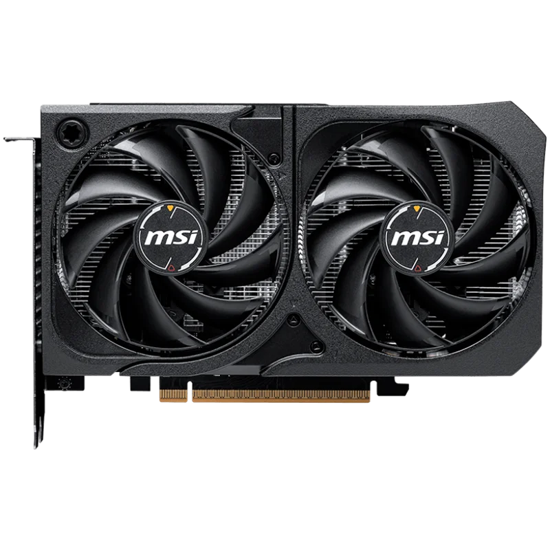 MSI Video Card NVIDIA GeForce RTX 5060 8G SHADOW 2X OC, 8GB GDDR7, 128-bit, 2535 MHz Boost, 3840 CUDA Cores, PCIe 5.0 (x8), 3x DP 2.1b, HDMI 2.1b, RAY TRACING, Dual Fan, 145W TDP, 8-pin PCIe Power, G-SYNC, 2-Slot, 3Y