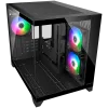 COUGAR FV150 Mini RGB PC Case, Mid tower, Black