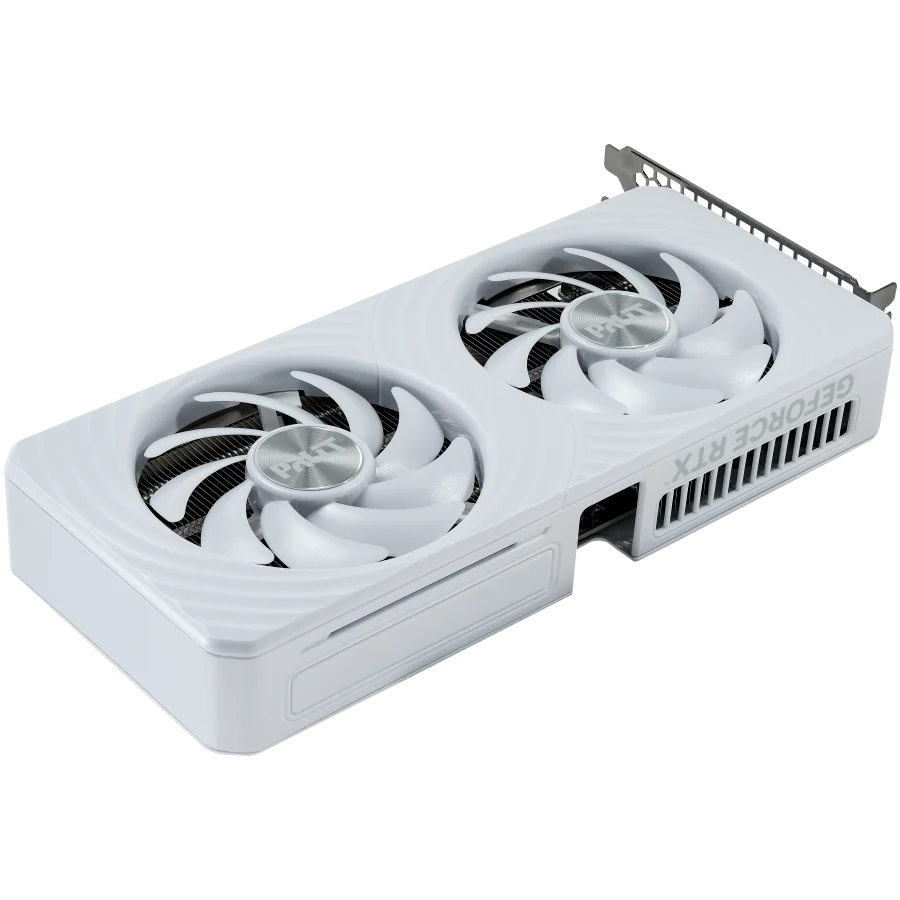 PALIT GeForce RTX 5060Ti White OC 8GB GDDR7 128 bit, 1x HDMI 2.1b, 3x DP 2.1b, 2 Fan, 1x 8-pin pwr connector, 600W, 262.1 x 126.3 x 40.1 mm, NE7506TU19P1-GB2062M