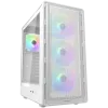 COUGAR AIRFACE PURE RGB PC Case, Mid Tower, White