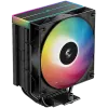 DeepCool AG400 BK ARGB V2, CPU Air Cooler, 1x120mm ARGB PWM Fan, ARGB Top Cover, TDP 220W, 4 Heatpipes, Black, LGA1851/1700/1200/115x, AMD AM5/AM4, 125x92x154 mm(LxWxH), 2Y, R-AG400-BKAMMN-GJD