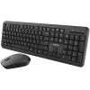 CANYON SET-W20 EN/BG Keyboard+Mouse Velvet Wireless Black