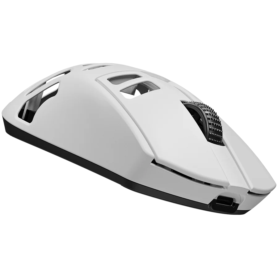 LORGAR MSE90W, Magnesium Alloy Wireless Gaming Mouse Elite, White