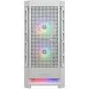 COUGAR AIRFACE RGB PC Case, Mid Tower, White
