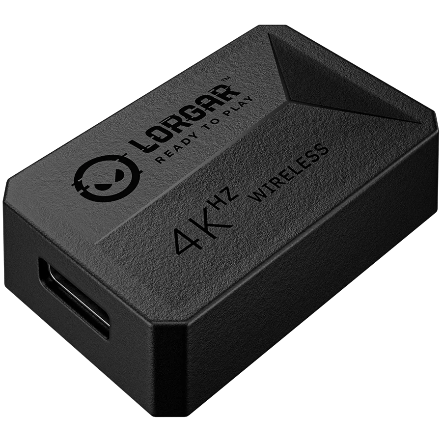 LORGAR MSE90W, Magnesium Alloy Wireless Gaming Mouse Elite, Black