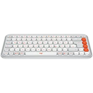 LOGITECH POP ICON KEYS - OFF WHITE - US INT'L - BT  - INTNL-973