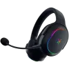 Razer Barracuda X Chroma, Gaming Headset, Black, Oval Ear Cushions, 2.4 GHz Wireless / Bluetooth, Breathable Fabric with Memory Foam Cushions, Detachable Razer™ HyperClear Cardioid Mic, 7.1 Surround sound: Only available on Windows 10 64-bit (or higher)