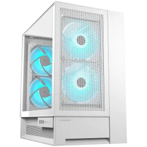 COUGAR OmnyX PC Case, Mid Tower, White