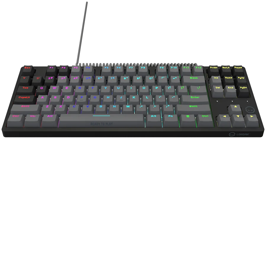 LORGAR Azar 514TKL, Wired RGB mechanical gaming keyboard, black, EN layout