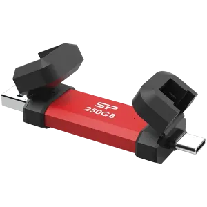 Silicon Power UC3S72 250GB, USB3.2 Gen2,DS72,Red