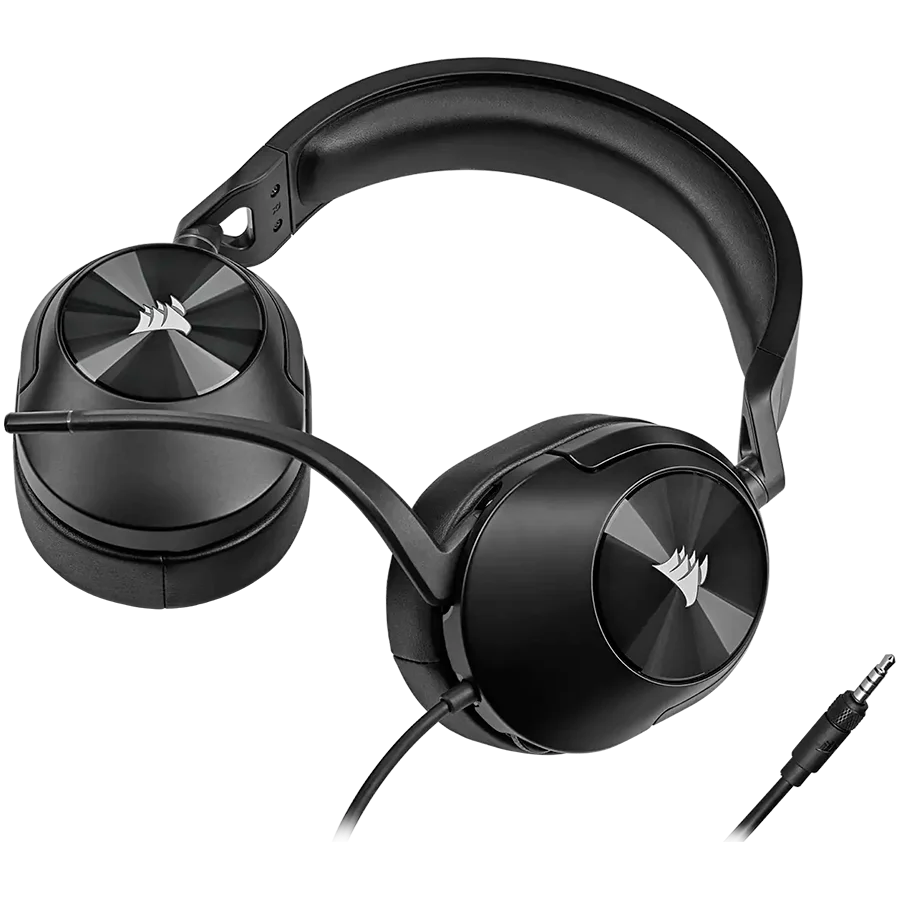 CORSAIR HS55 Stereo Headset, Carbon