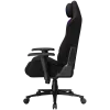 LORGAR CHA41, Ergonomic Gaming Chair Advanced, premium anti-stain fabric, Black/purple