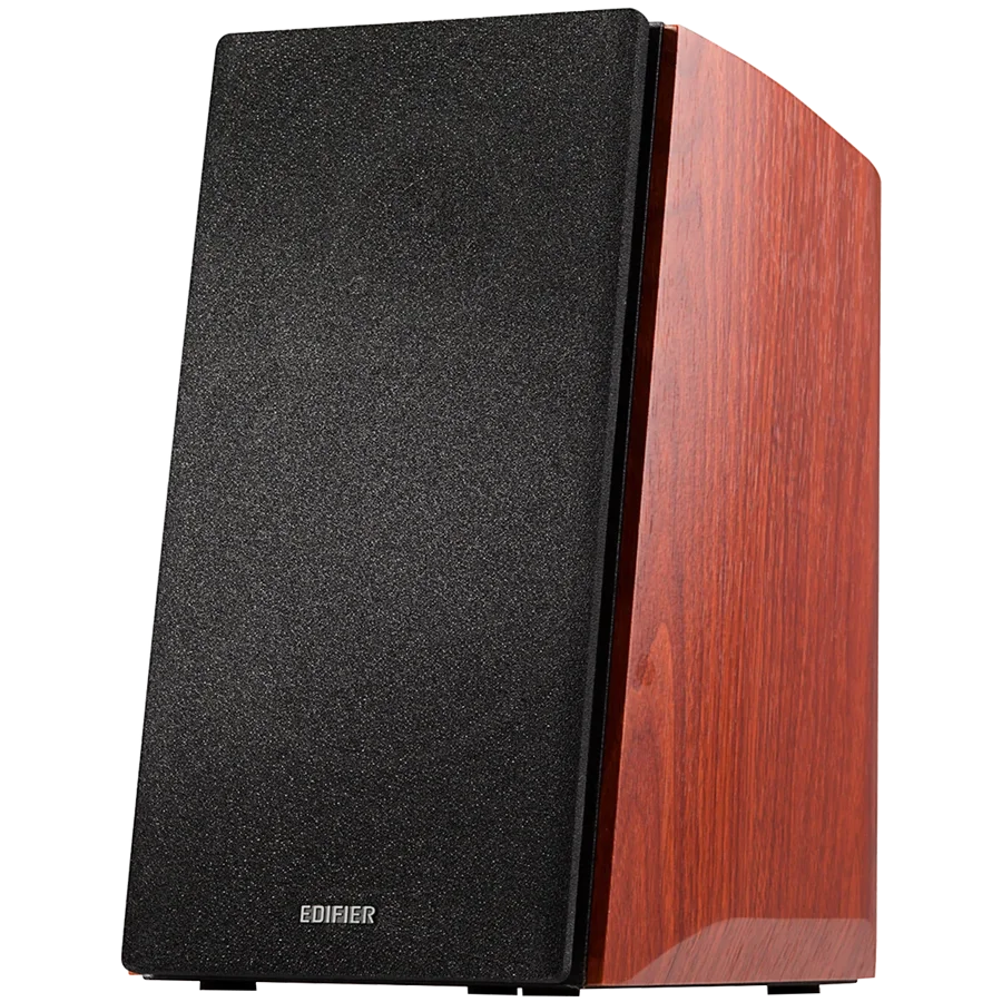Edifier R2000DB 2.0 Bookshelf Speakers, Bluetooth, 3.5mm to RCA, Optical, 1-inch Tweeters, 5-inch Drivers, 120W (RMS), Control Knobs and Remote Control, Brown