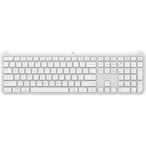 LOGITECH SIGNATURE SLIM WIRELESS KEYBOARD K950 - OFF WHITE - US INT'L - 2.4GHZ/BT - INTNL-973