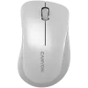 CANYON MW-11, 2.4 GHz  Wireless mouse ,with 3 buttons, DPI 1200, Battery:AAA*2pcs  ,pearl white grey67*109*38mm 0.063kg